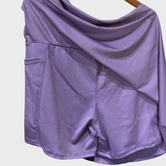 Skort Women’s Large Purple Summer Skirt Tennis NEW Vacation - Picture 7 of 7